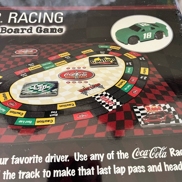 Nascar Coca Cola Racing Board Game 1st Edition New Collectors Edition SEALED - Picture 10 of 11